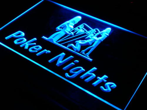 Poker Nights Game Bar Pub Gift Neon Light Sign